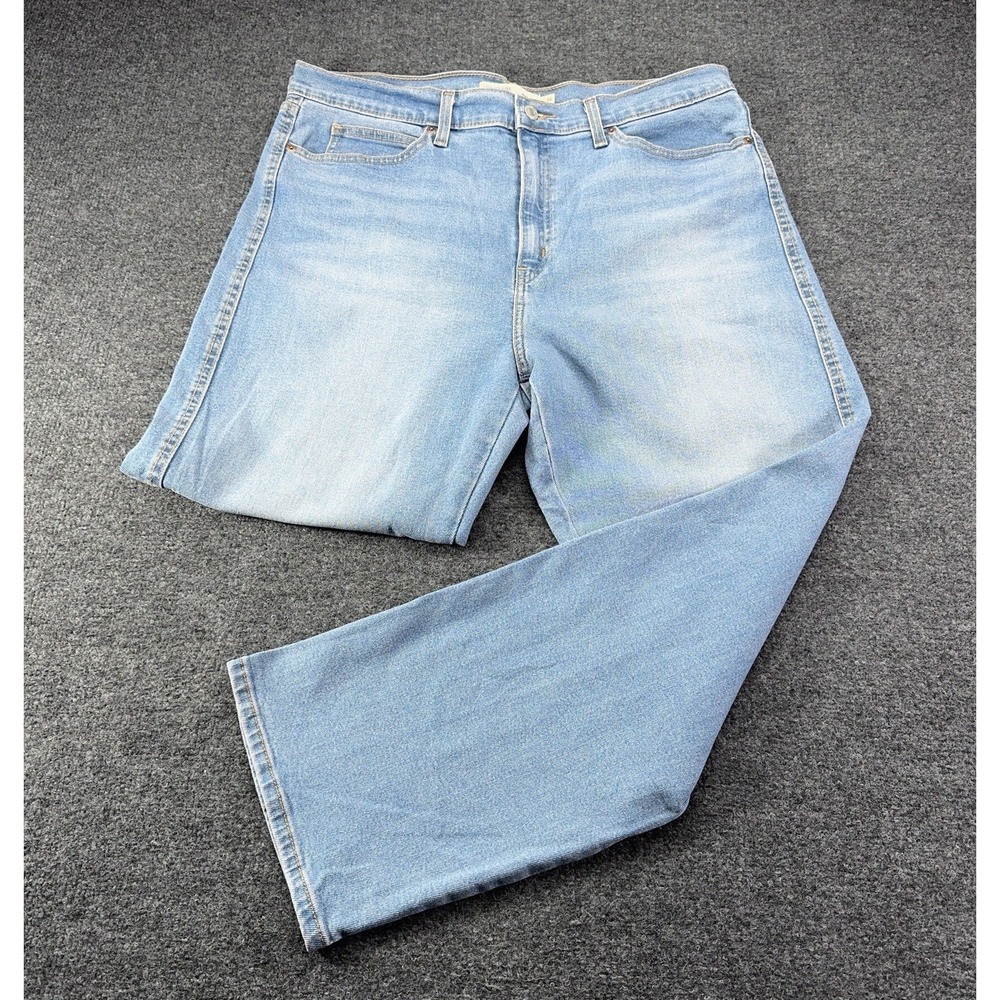 Signature Levi's Strauss Vintage High Rise‎ Straight Jeans Size 16 W34 EUC